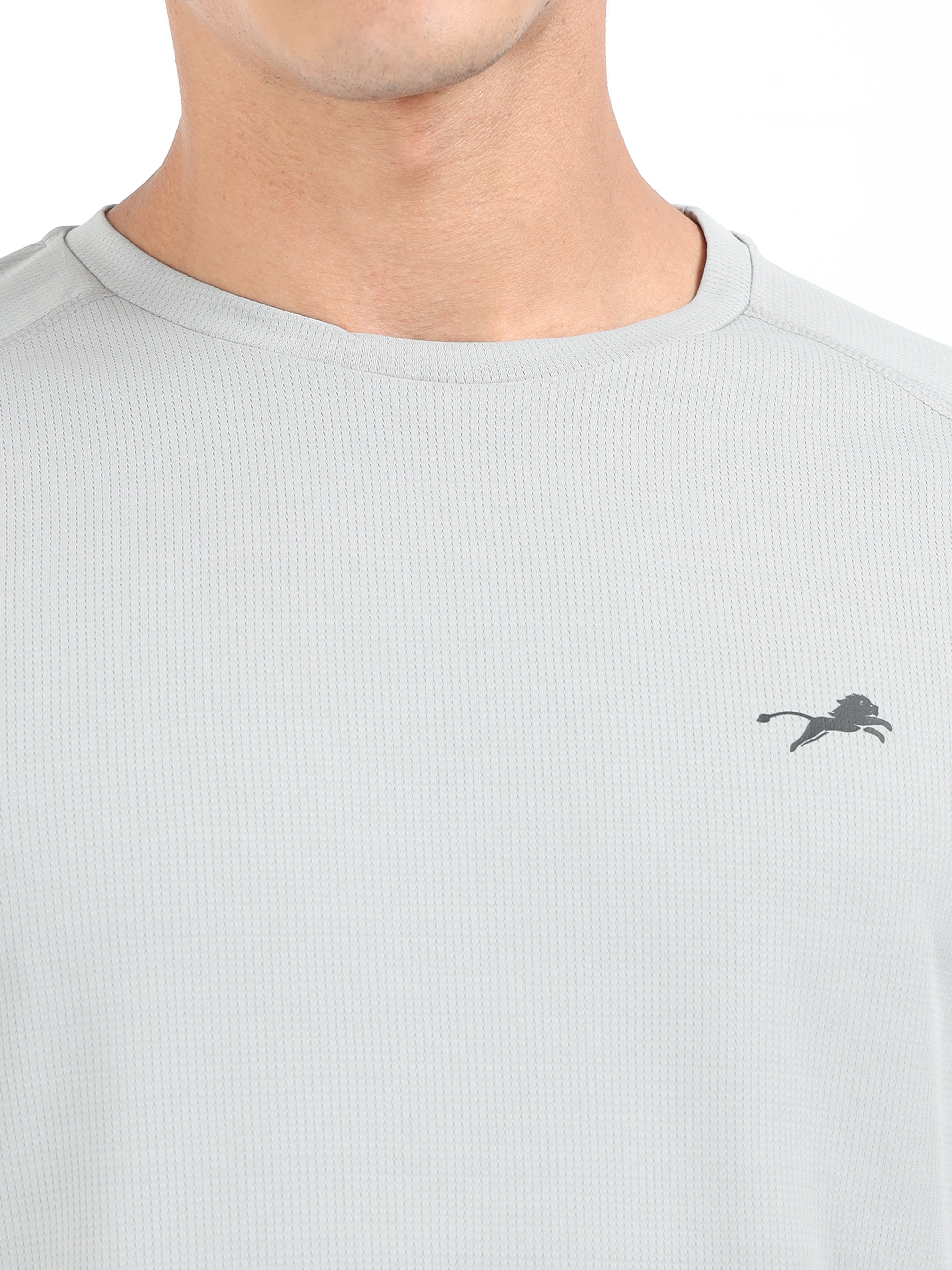 Grey Dry Fit T-Shirt