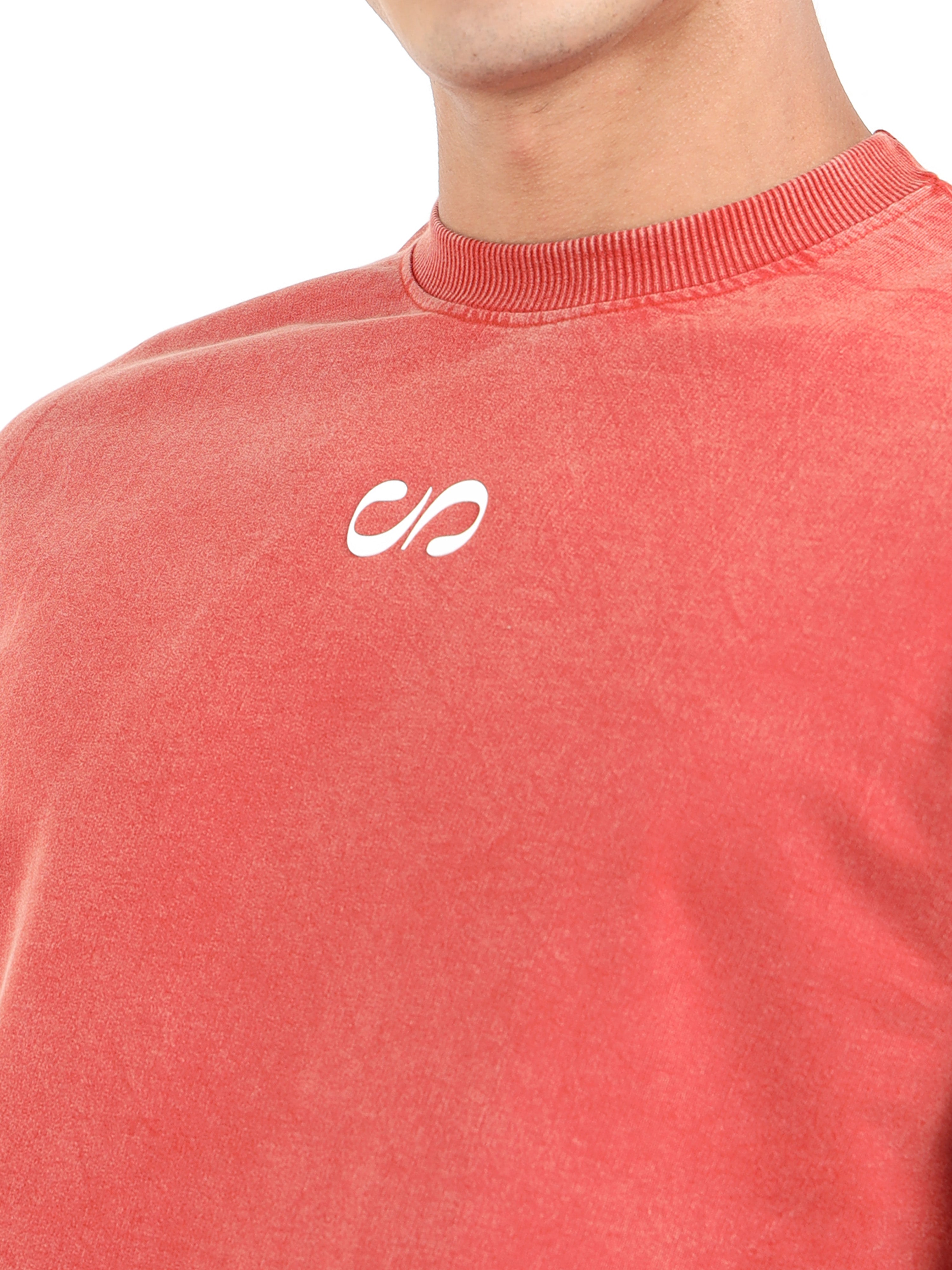 Brick Vintage Washed Oversized T-Shirt