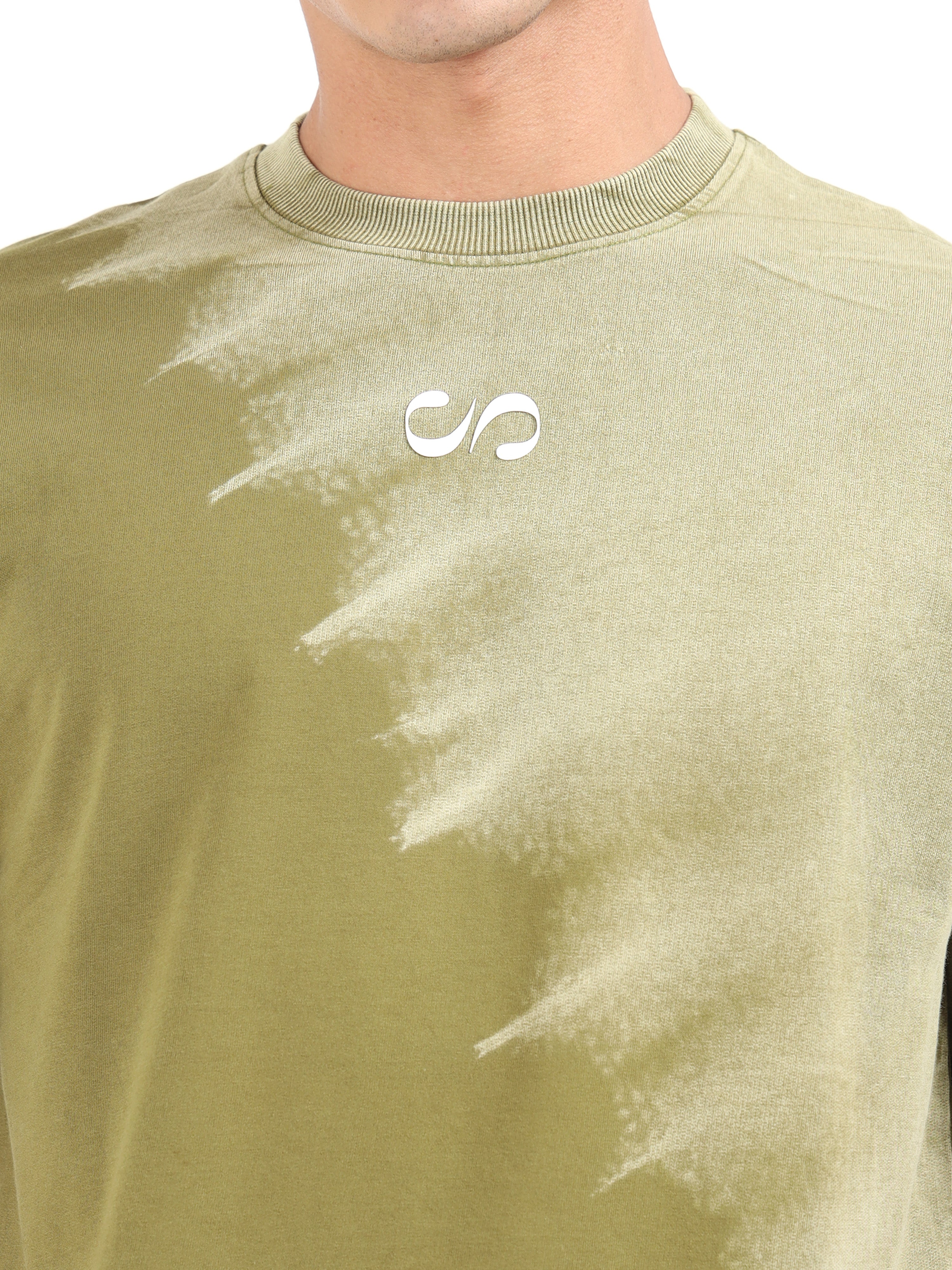 Army Dual Washed Oversized T-Shirt