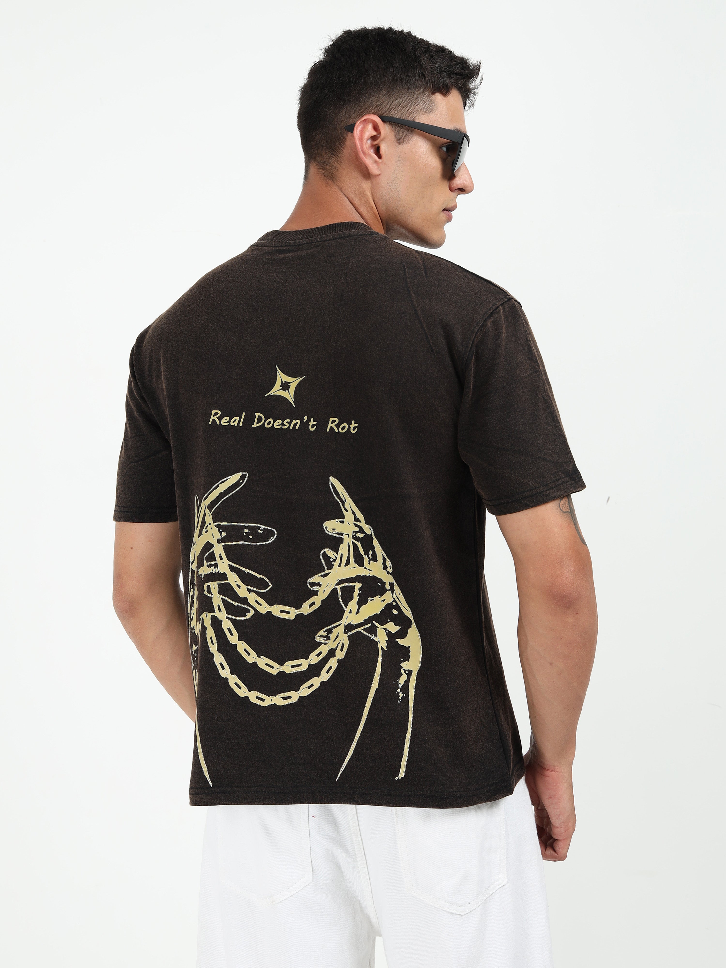 Black Vintage Washed Oversized T-Shirt