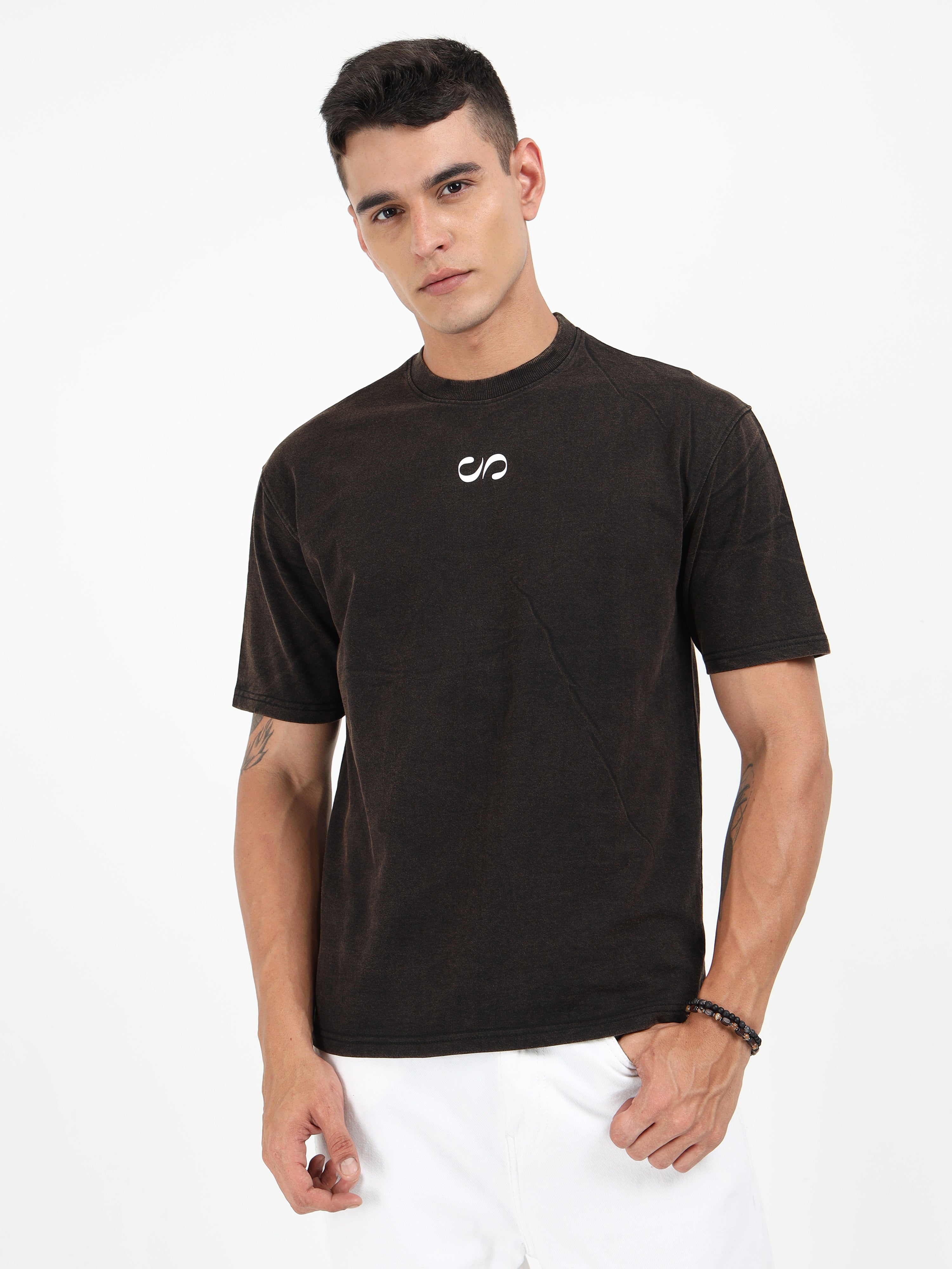 Black Vintage Washed Oversized T-Shirt