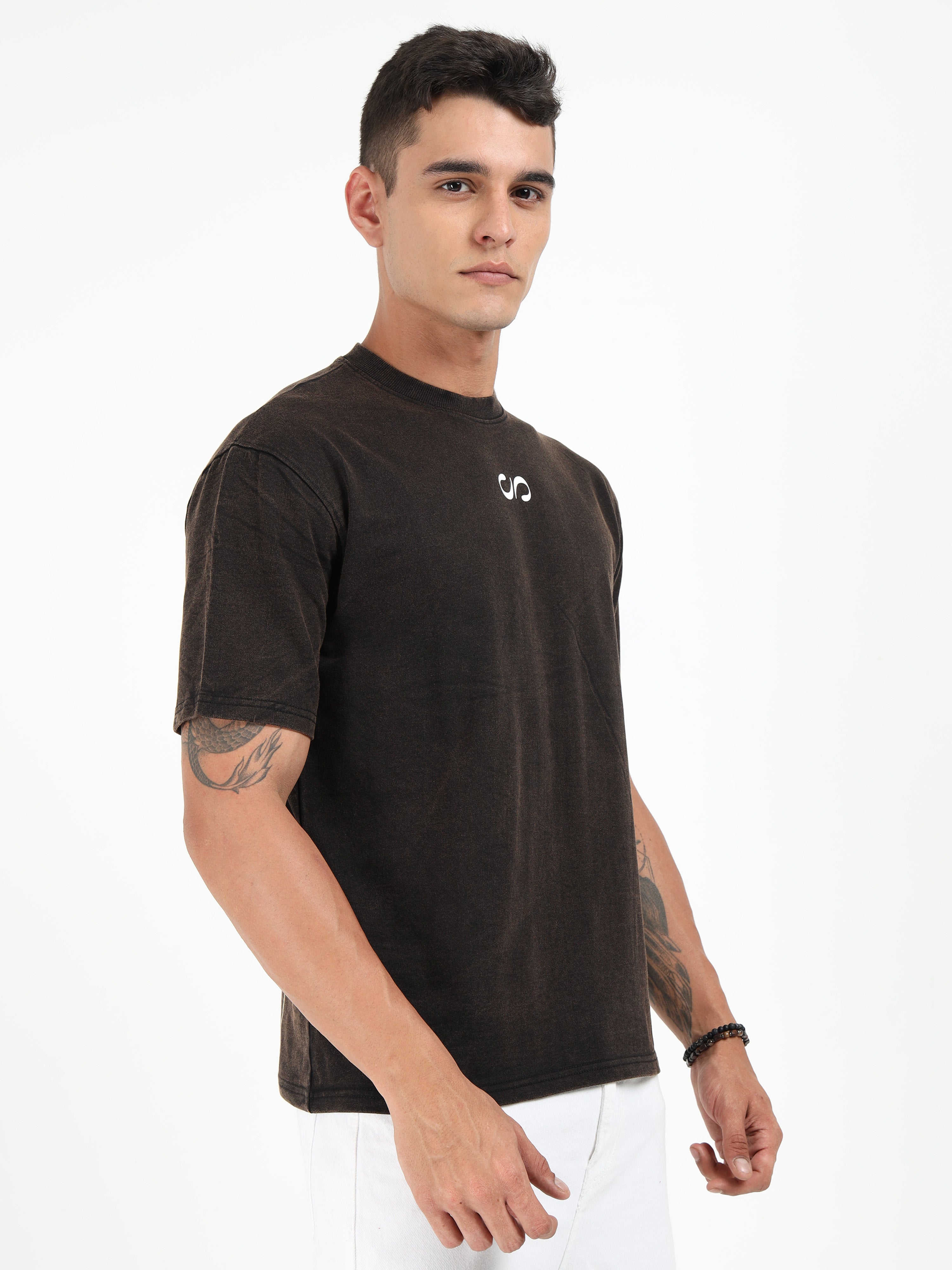 Black Vintage Washed Oversized T-Shirt