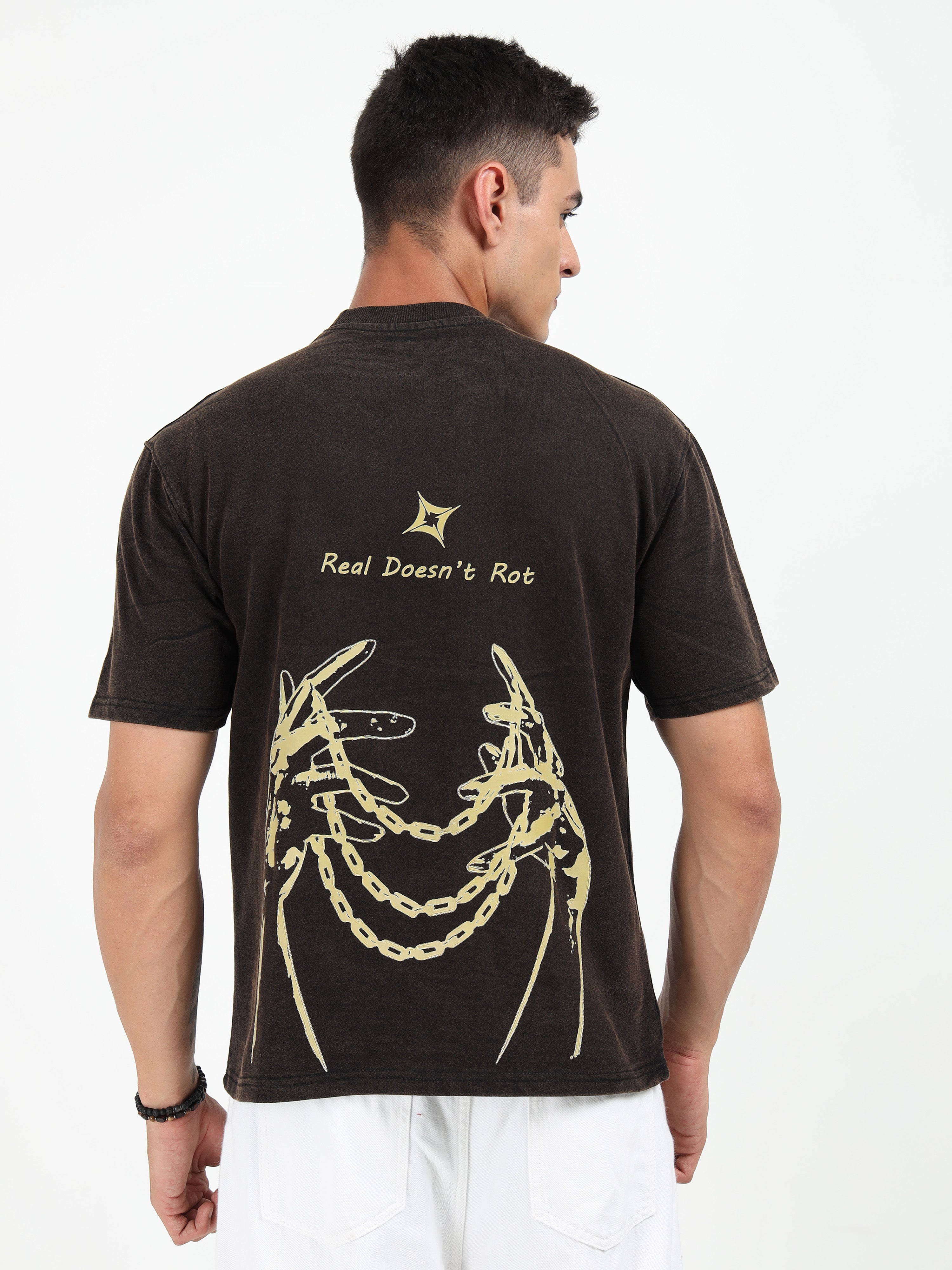 Black Vintage Washed Oversized T-Shirt