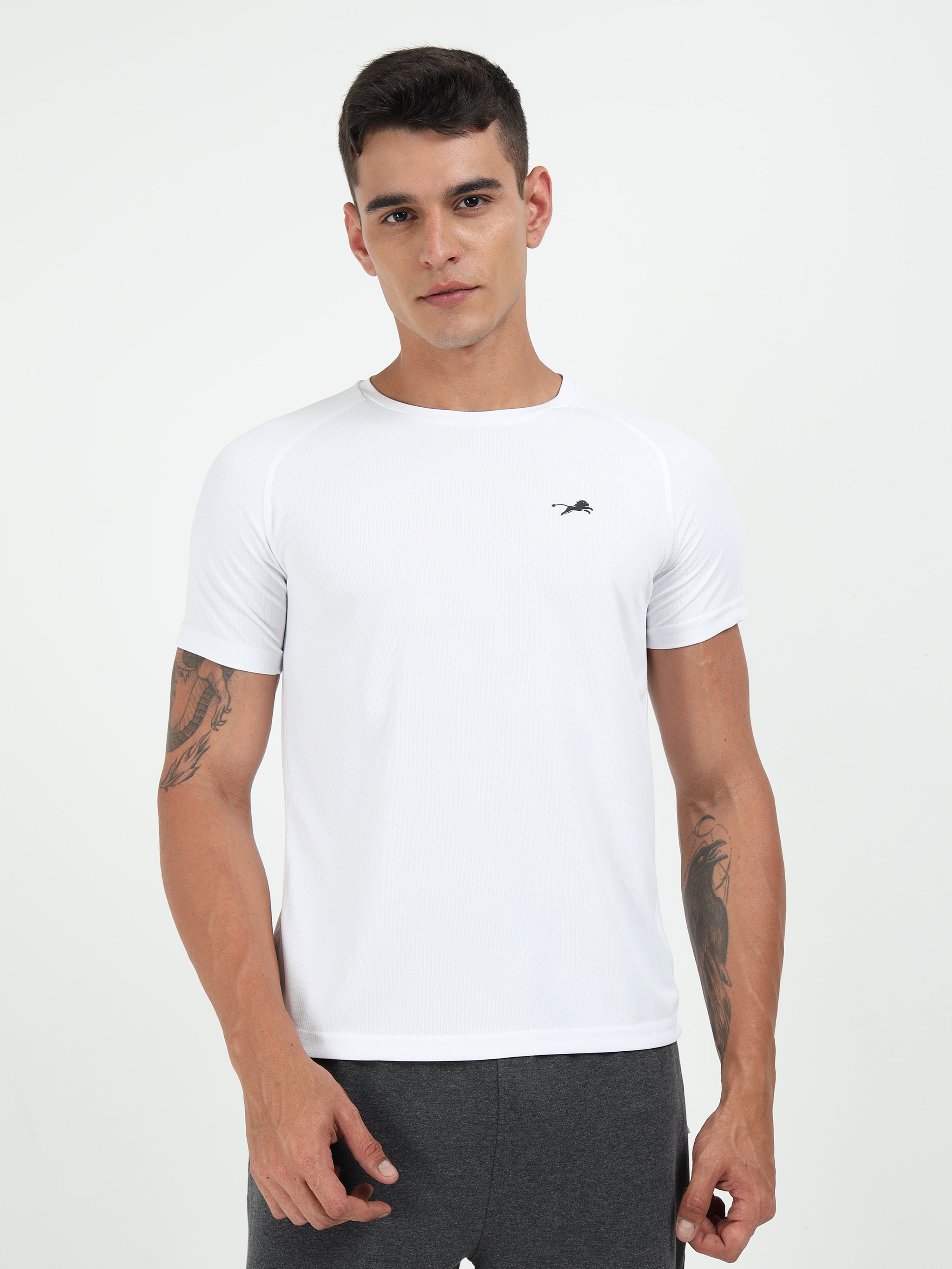 White Dry Fit T-Shirt