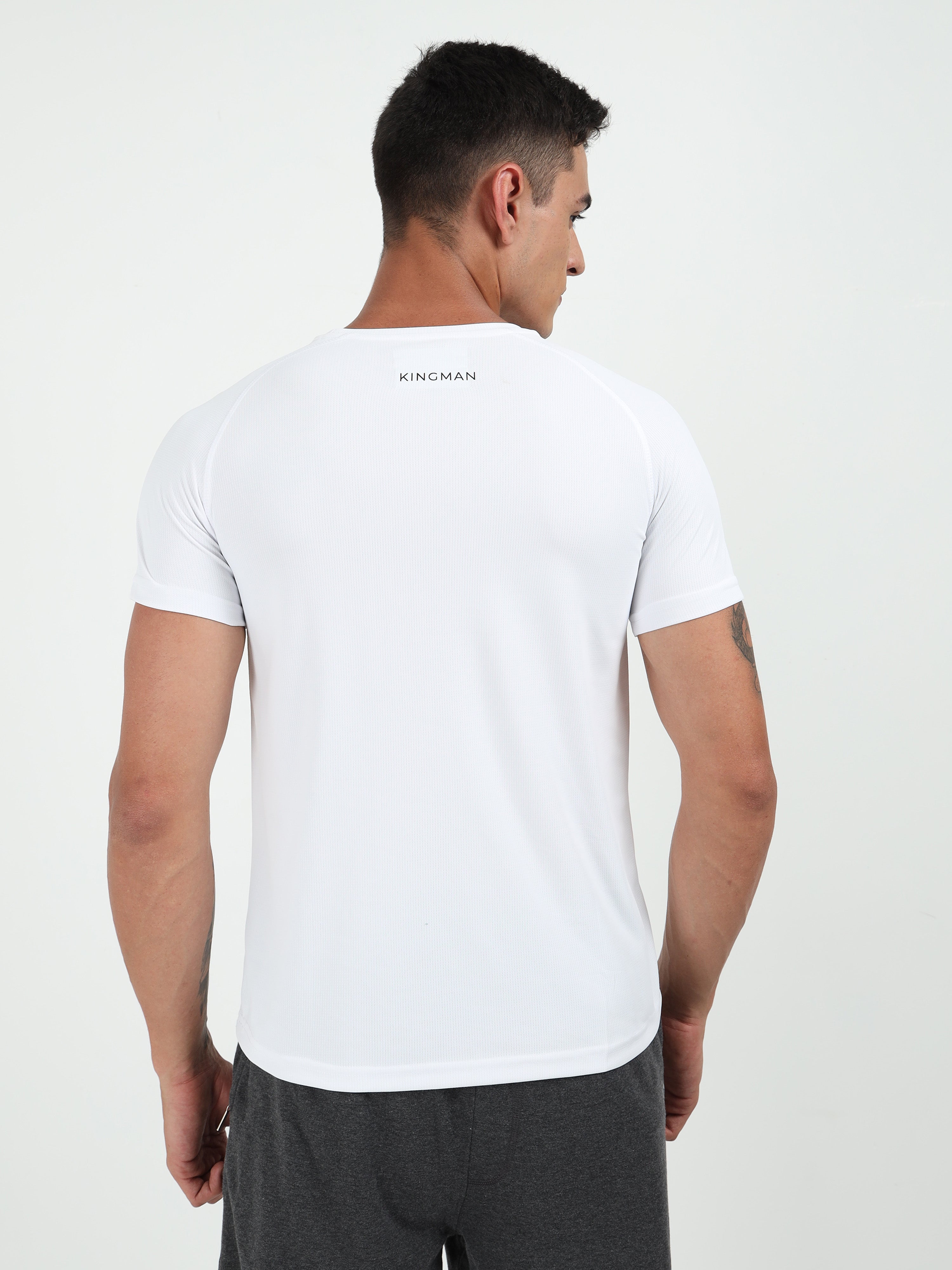 White Dry Fit T-Shirt