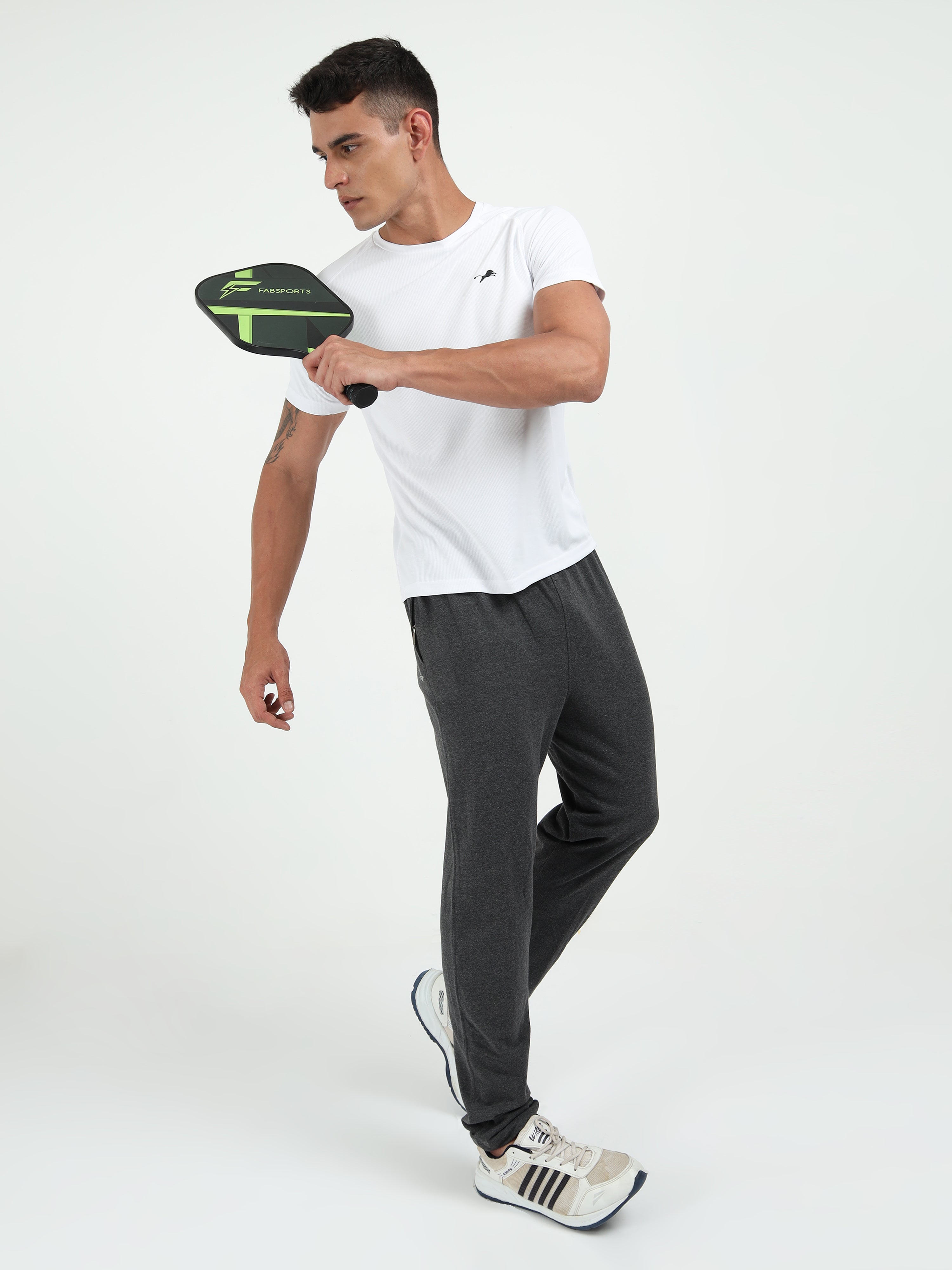 White Dry Fit T-Shirt