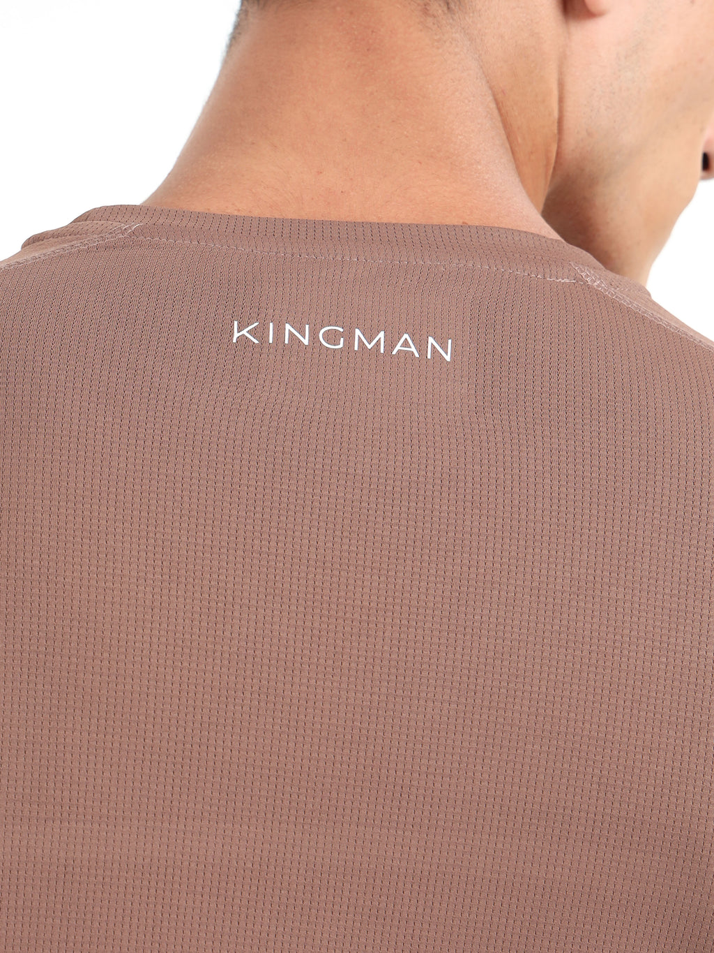 Brown Dry Fit T Shirt