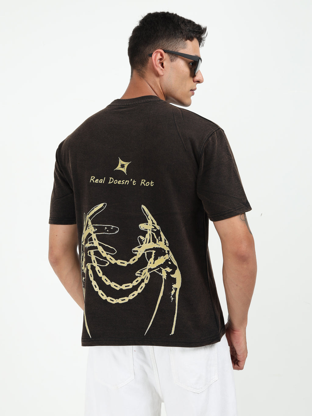 Black Vintage Washed Oversized T-Shirt