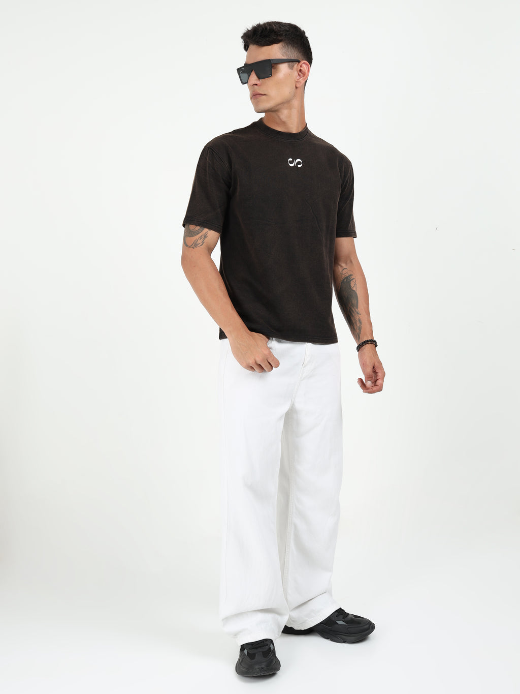Black Vintage Washed Oversized T-Shirt