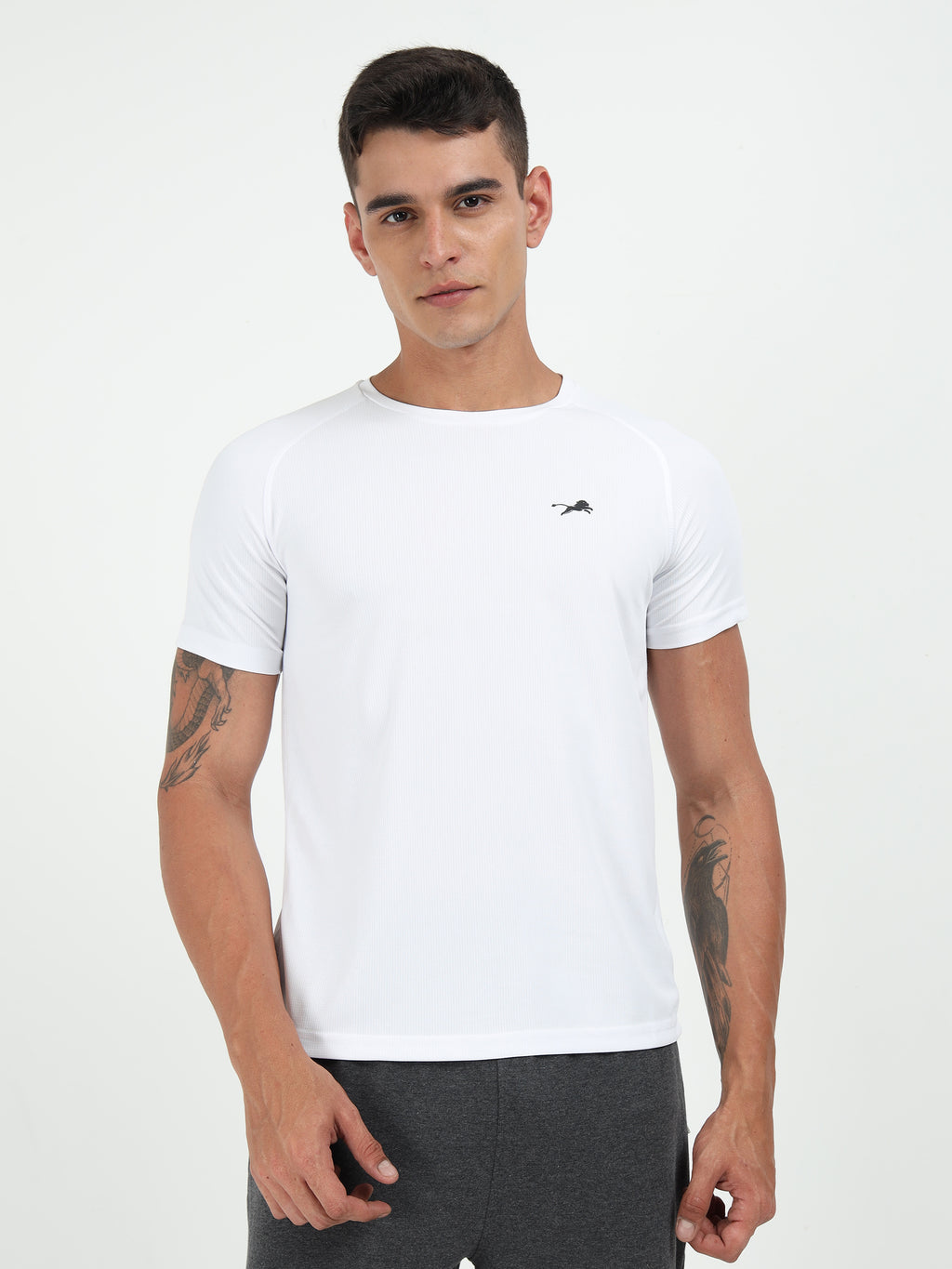 White Dry Fit T-Shirt