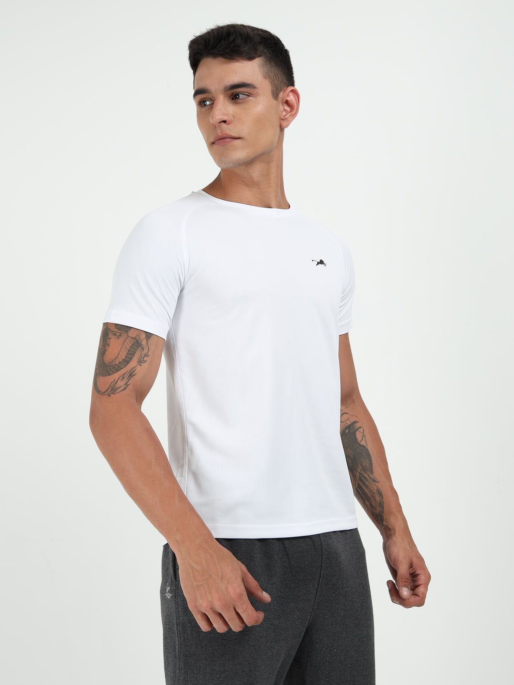 White Dry Fit T-Shirt