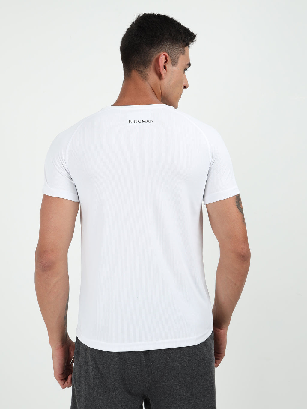 White Dry Fit T-Shirt