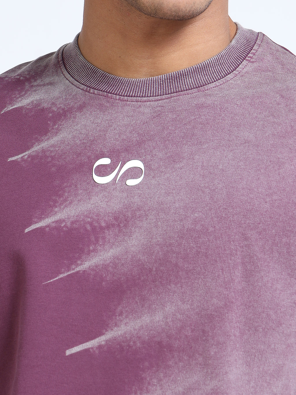 Dark Dusk Dual Washed Oversized T-Shirt